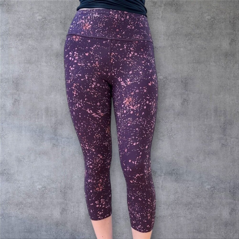 Athleta Ultimate Splash Pocket Splat Carpi Active Pants Midrise Sz XS Womens